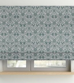 V&A Heraldic Birds Fabric by Arley House Sage Green