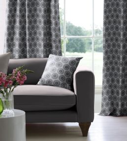 V&A Izmir Fabric by Arley House Graphite
