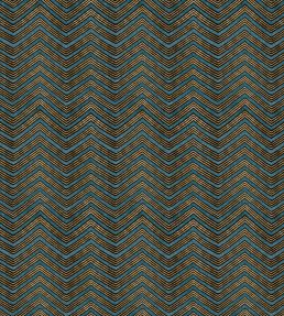 V&A Jaipur Fabric by Arley House Azure