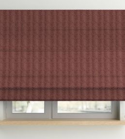 V&A Jaipur Fabric by Arley House Cranberry