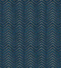 V&A Jaipur Fabric by Arley House Prussian