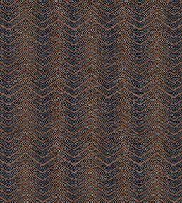 V&A Jaipur Fabric by Arley House Rust