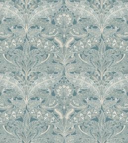 V&A Lacewing Fabric by Arley House Duck Egg
