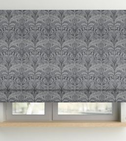 V&A Lacewing Fabric by Arley House Slate Grey