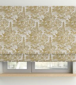 V&A Pagoda Fabric by Arley House Gold