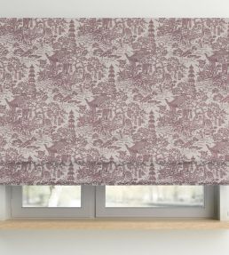 V&A Pagoda Fabric by Arley House Pink