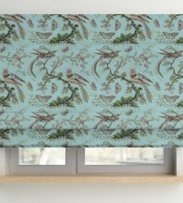 V&A Paradise Fabric by Arley House Jade