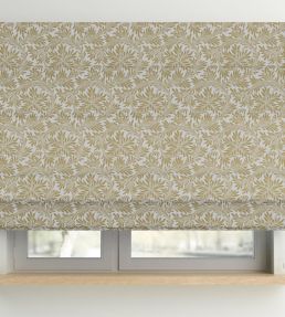 V&A Rolling Leaves Fabric by Arley House Gold