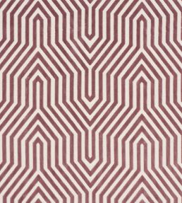 Vanderbilt Velvet Fabric by Schumacher Lilac