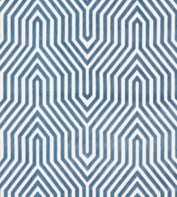 Vanderbilt Velvet Fabric by Schumacher Marine