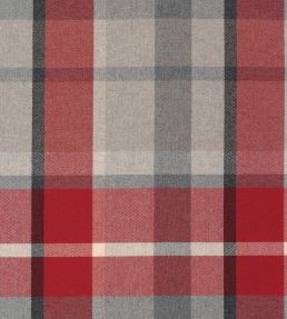 Vanoise Fabric by Casamance Rouge Carmin