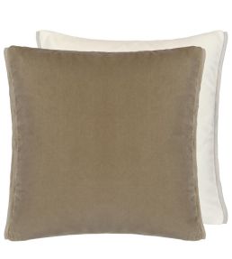 Varese Cushion 43 x 43cm by Designers Guild Roebuck & Parchment