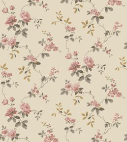 Varmdo Wallpaper by Borastapeter Beige