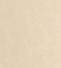 Vegetalia Wallpaper by Caselio Blanc Beige