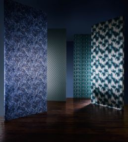 Velluto Wallpaper by Clarke & Clarke Linen