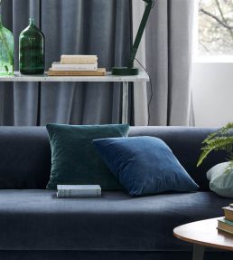 Velluto Stretto Fabric by Designers Guild Cobalt