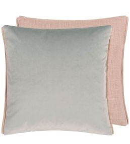 Velluto Cushion 50 x 50cm by Designers Guild Duck Egg