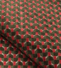 Velours Dedale Fabric by Nobilis Vert Kaki