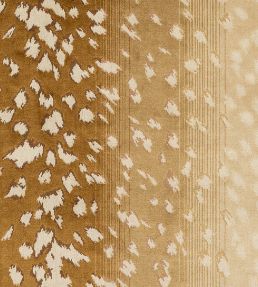 Velours Faon Fabric by Nobilis Blond
