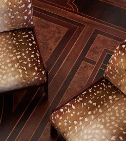 Velours Faon Fabric by Nobilis Blond