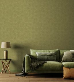 Venation Wallpaper by Ohpopsi Teal
