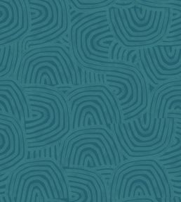 Venation Wallpaper by Ohpopsi Teal
