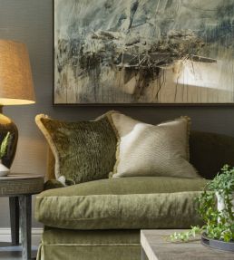 Venetia Fabric by Andrew Martin Olive