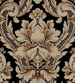 Venetian Damask Wallpaper by Coordonne Onyx