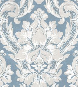 Venetian Damask Wallpaper by Coordonne Sapphire