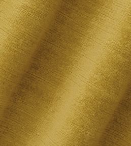 Venetian Linen Velvet Fabric by Volga Linen Ochre/Natural