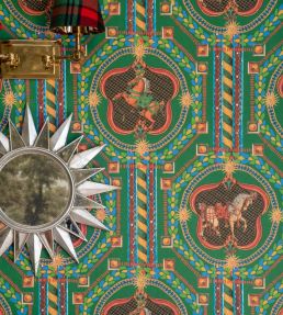Venetian Ornament Wallpaper by MINDTHEGAP Anthracite