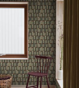 Venice Wallpaper by Borastapeter Light Olive
