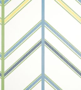 Ventura Wallpaper by Thibaut Blue And Green