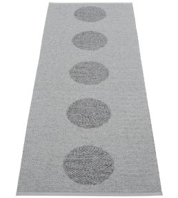 Pappelina Vera 2.0 Runner rug Grey/Granit Metallic V29720 Grey/Granit Metallic
