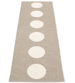Pappelina Vera Runner rug Mud/Vanilla VE6B722 Mud/Vanilla