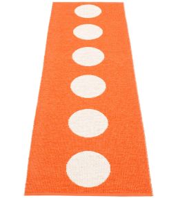 Pappelina Vera Runner rug Orange/Vanilla VE4722 Orange/Vanilla