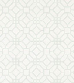 Veranda Trellis Wallpaper by Zoffany Duck Egg