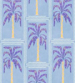 Veraneo Wallpaper by Coordonne Blue