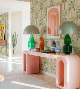 Veraneo Wallpaper by Coordonne Kumquat