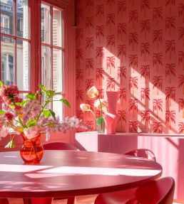 Veraneo Wallpaper by Coordonne Pink