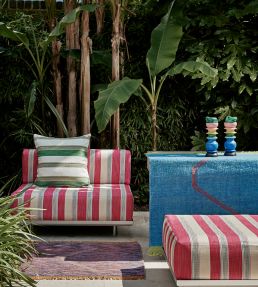 Verano Performance Fabric by Christopher Farr Cloth Verde