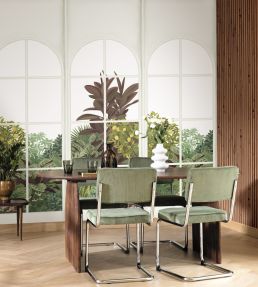 Verdant Cascade Mural by Caselio Multicouleurs