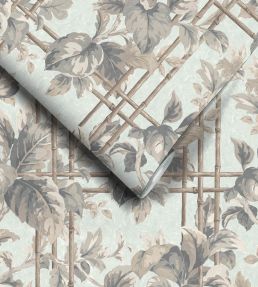 Verdant Trellis Wallpaper by Woodchip & Magnolia Celadon