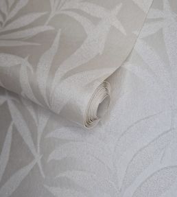 Verdi Bead Wallpaper by 1838 Wallcoverings Cream
