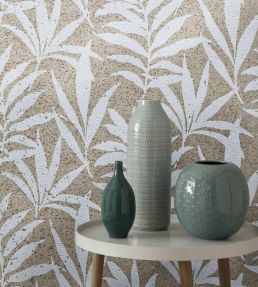 Verdi Cork Wallpaper by 1838 Wallcoverings Natural