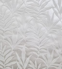 Verdi Flock Wallpaper by 1838 Wallcoverings Ivory