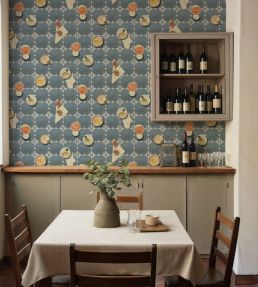 Vermut Wallpaper by Tres Tintas Blue