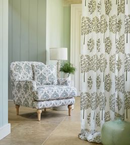 Verse Fabric by Prestigious Textiles Apple