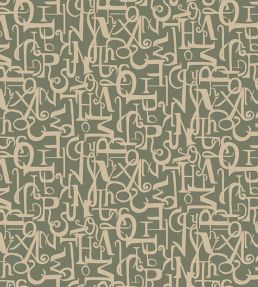 Verso Wallpaper by Tres Tintas Verde