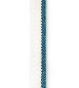 Vertelli Piping Performance Trim by Christopher Farr Cloth Turchese